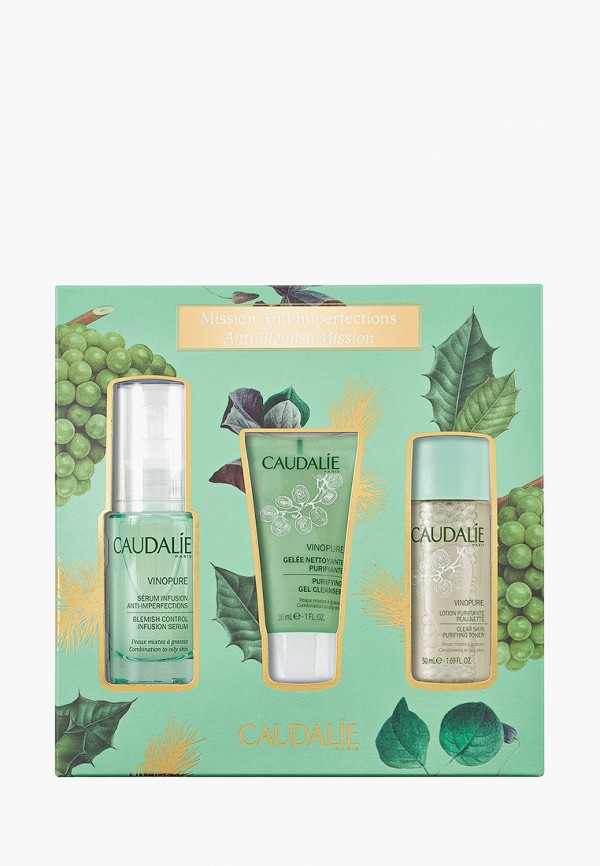 

Набор для ухода за лицом Caudalie, Прозрачный, VINOPURE, для жирной и комбинированной кожи