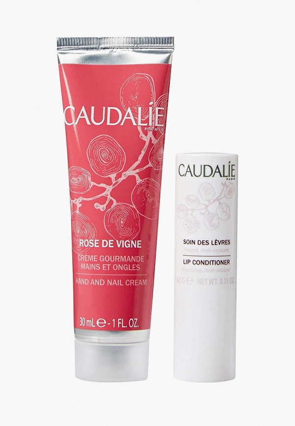 

Набор для ухода за руками Caudalie, Прозрачный, идеальный дуэт «Rose de Vigne», крем для рук и ногтей Rose de Vigne 30 мл, Гигиеническая помада 4,5 г