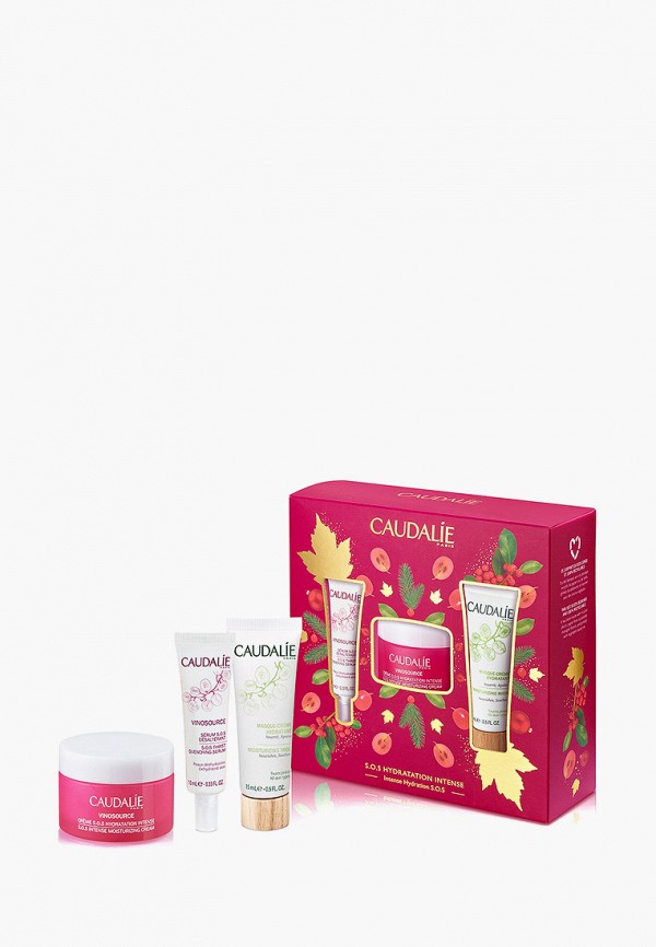 

Набор для ухода за лицом Caudalie, Прозрачный, Набор для интенсивного увлажнения кожи VINOSOURCE, Увлажняющий S.O.S-крем объемом 50 мл, Сыворотка S.O.S Увлажняющая объемом 10 мл и Увлажняющая Маска-Крем объемом 15 мл.