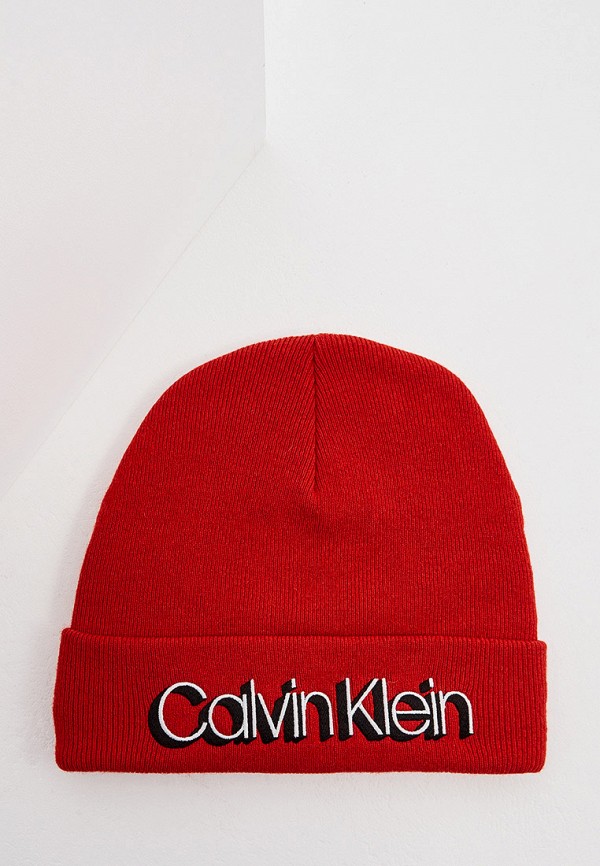

Шапка Calvin Klein, Красный