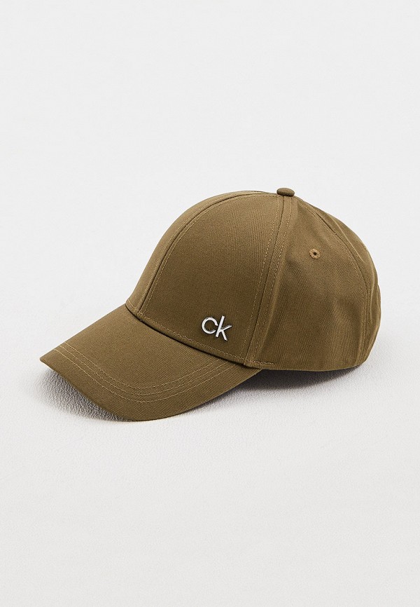 

Бейсболка Calvin Klein, Хаки