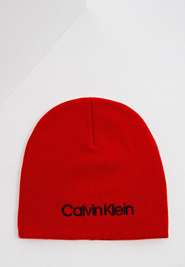 

Шапка Calvin Klein, Красный