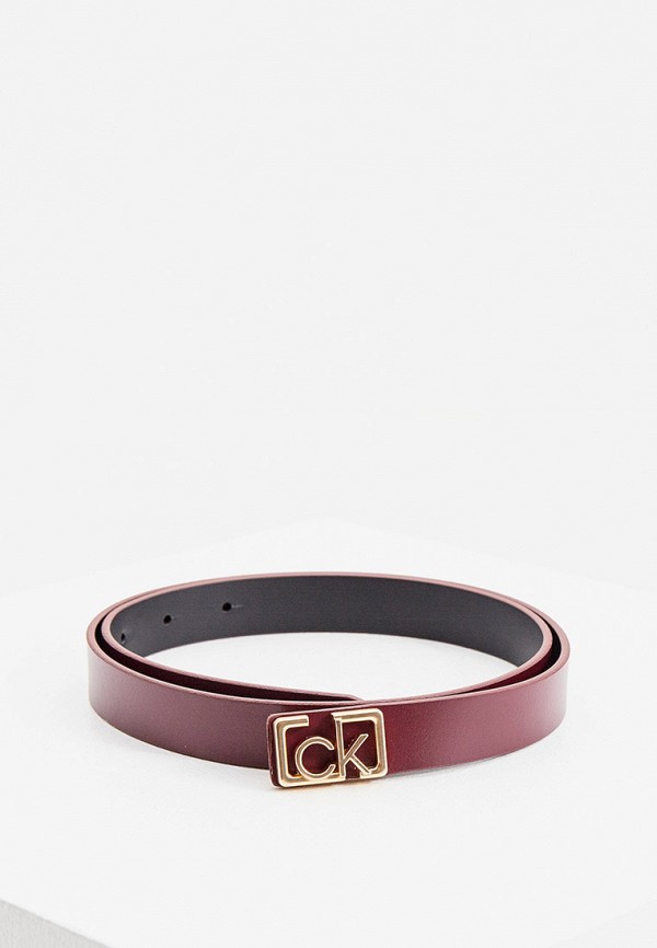 

Ремень Calvin Klein, Бордовый