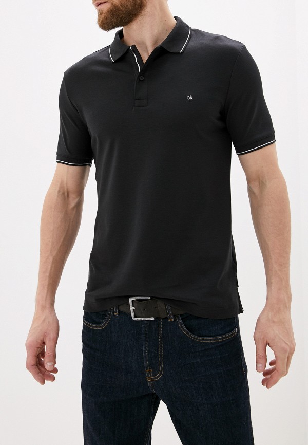 

Поло Calvin Klein, Черный