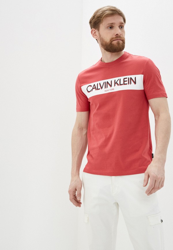 

Футболка Calvin Klein, Красный