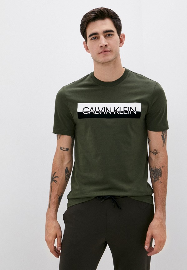

Футболка Calvin Klein, Хаки