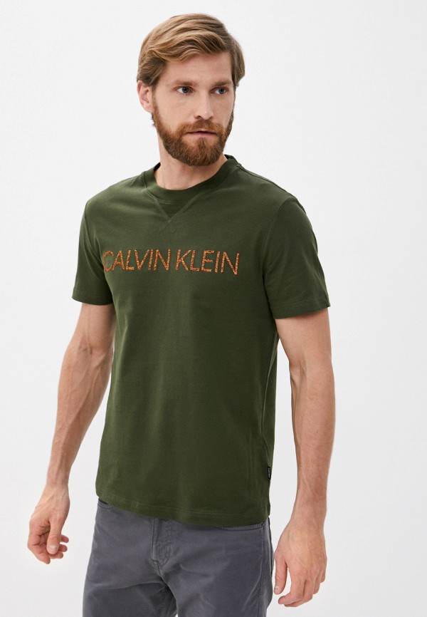 

Футболка Calvin Klein, Хаки