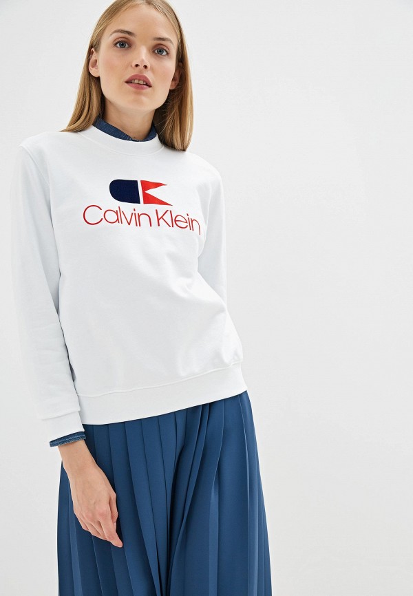 

Свитшот Calvin Klein, Белый, Vintage Logo