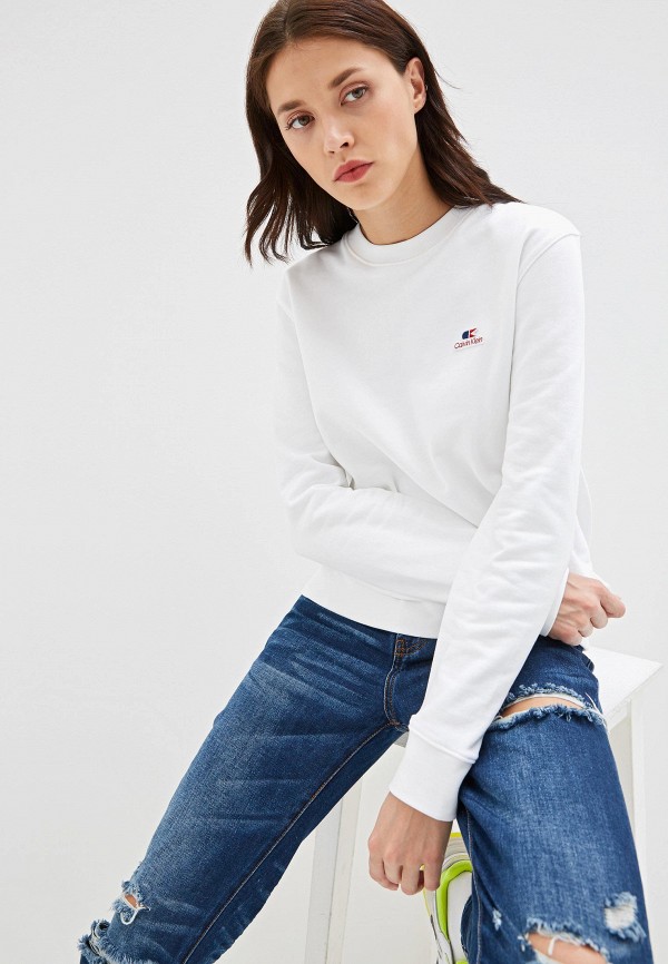 

Свитшот Calvin Klein, Белый, Vintage Logo