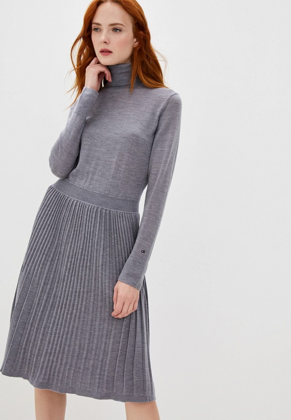 

Платье Calvin Klein, Серый