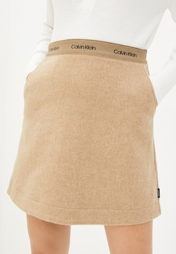 

Юбка Calvin Klein, Бежевый
