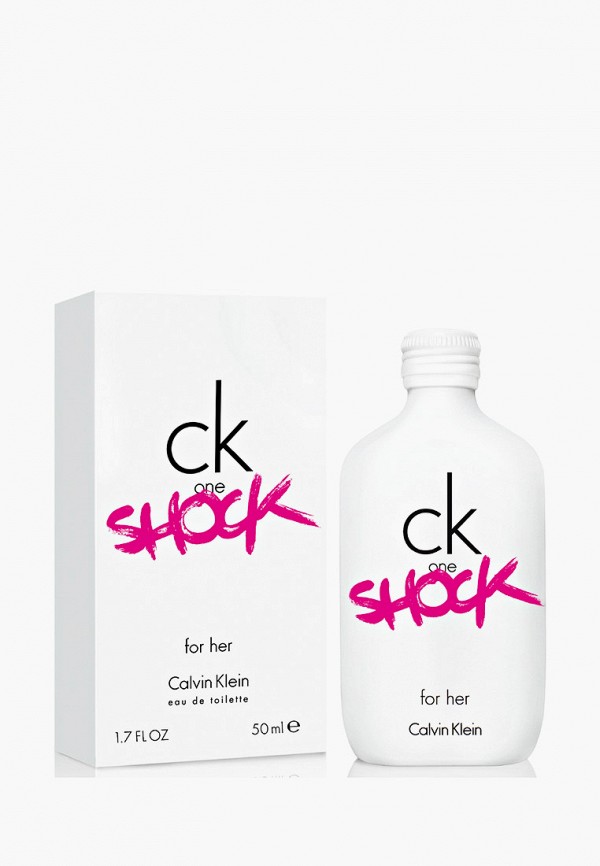 

Туалетная вода Calvin Klein, Белый, One Shock For Her 50 мл