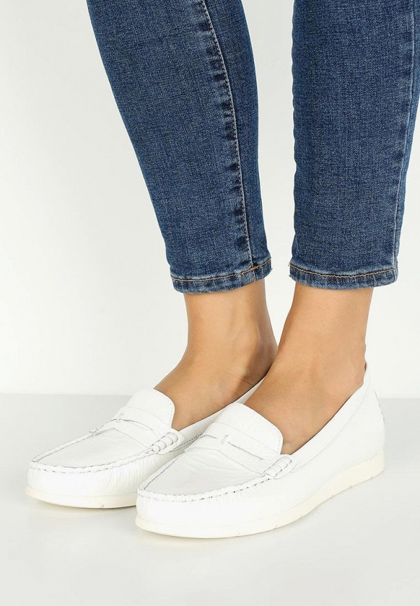 Купить Белые Мокасины Женские