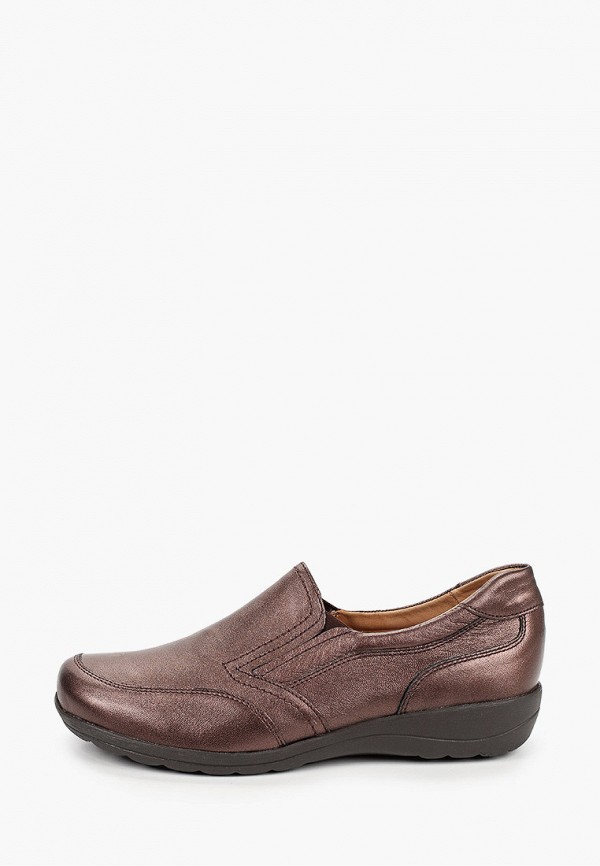 

Лоферы Caprice, Коричневый, увеличенная полнота H, Comfort