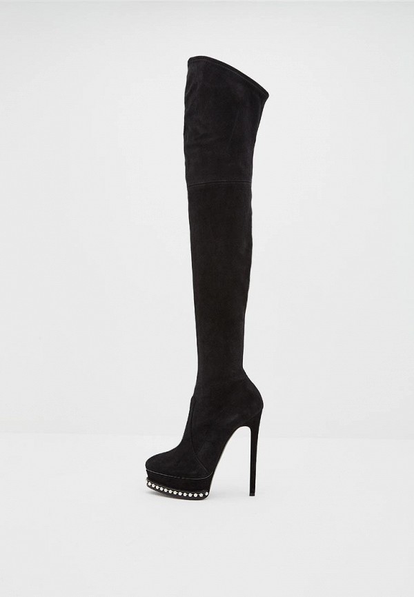 

Ботфорты Casadei, Черный, Casadei CA559AWBTLG6