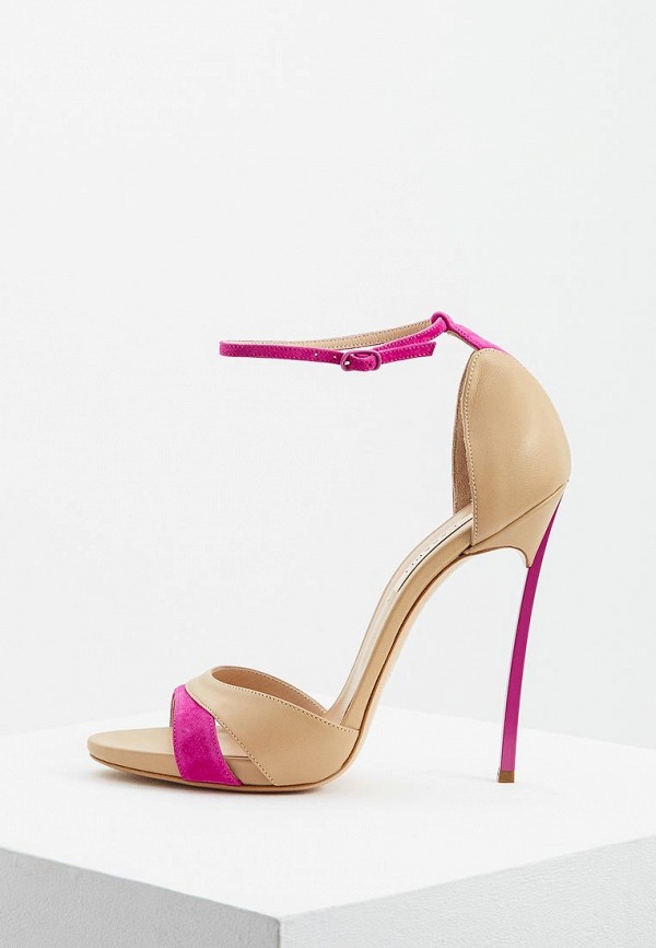 

Босоножки Casadei, Бежевый
