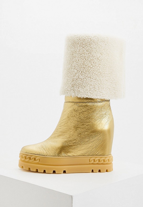 

Сапоги Casadei, Золотой, Casadei CA559AWGBVC9
