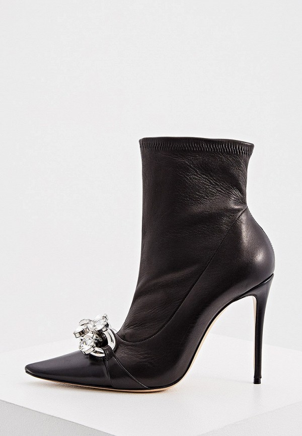 

Ботильоны Casadei, Черный