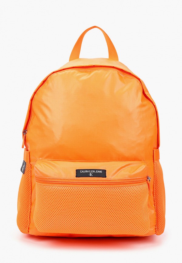 Calvin klein orange backpack cheap
