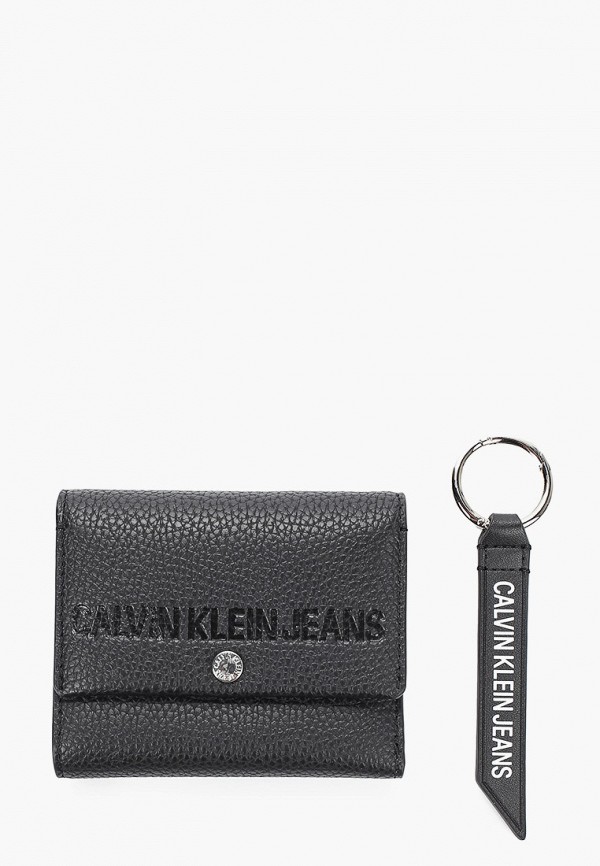 

Кошелек Calvin Klein Jeans, Черный, кошелек и брелок