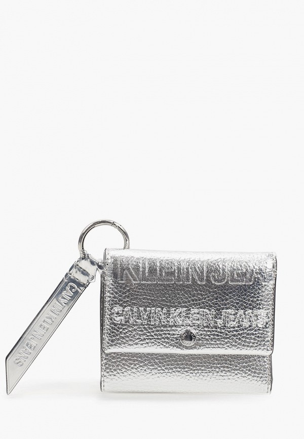 

Кошелек Calvin Klein Jeans, Серебряный, кошелек и брелок