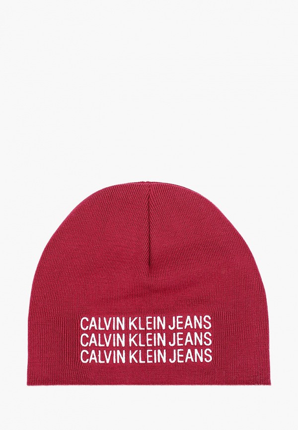

Шапка Calvin Klein Jeans, Бордовый