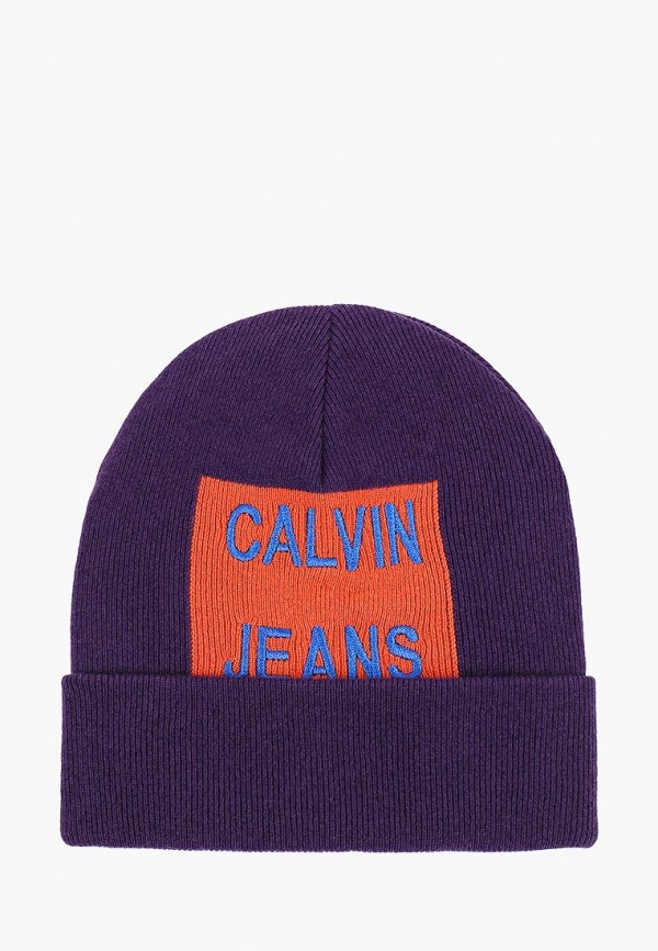 

Шапка Calvin Klein Jeans, Фиолетовый