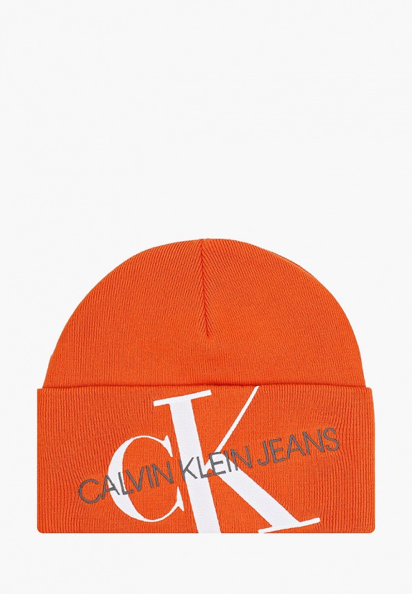

Шапка Calvin Klein Jeans, Оранжевый, Calvin Klein Jeans CA939CMJTHM4