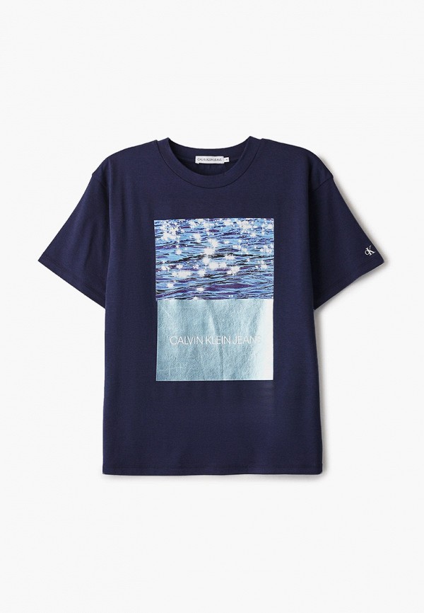 

Футболка Calvin Klein Jeans, Синий