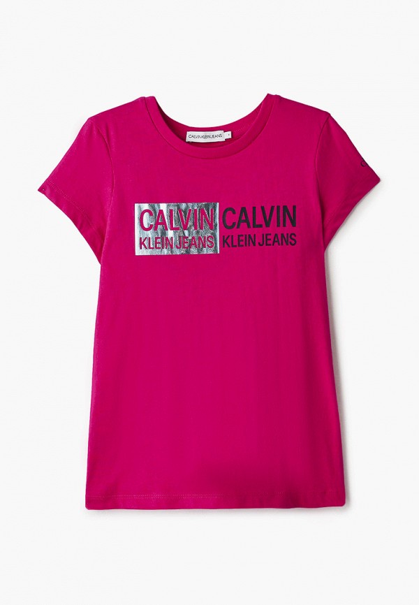 

Футболка Calvin Klein Jeans, Розовый