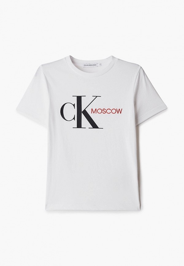 

Футболка Calvin Klein Jeans, Белый, Calvin Klein Jeans CA939EKMFKI4