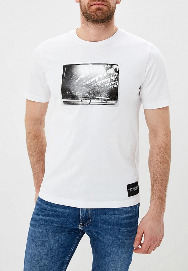 

Футболка Calvin Klein Jeans, Белый, Calvin Klein Jeans CA939EMDUKR5