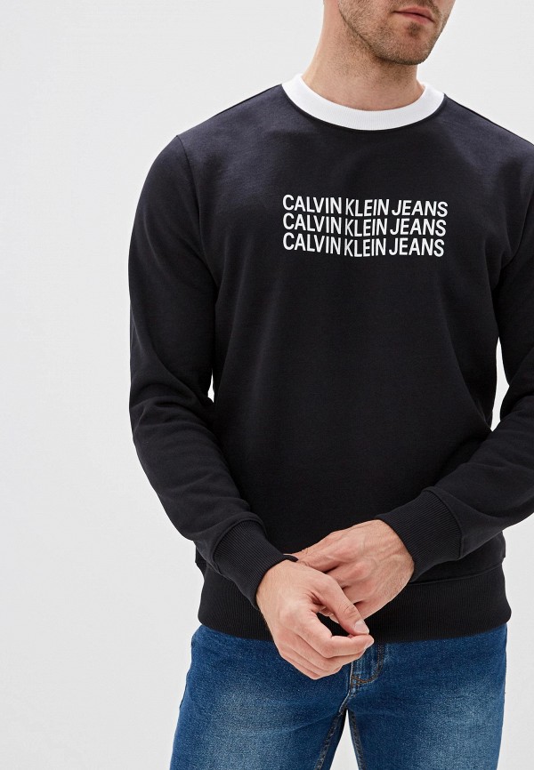 

Свитшот Calvin Klein Jeans, Черный, Calvin Klein Jeans CA939EMFQWE2