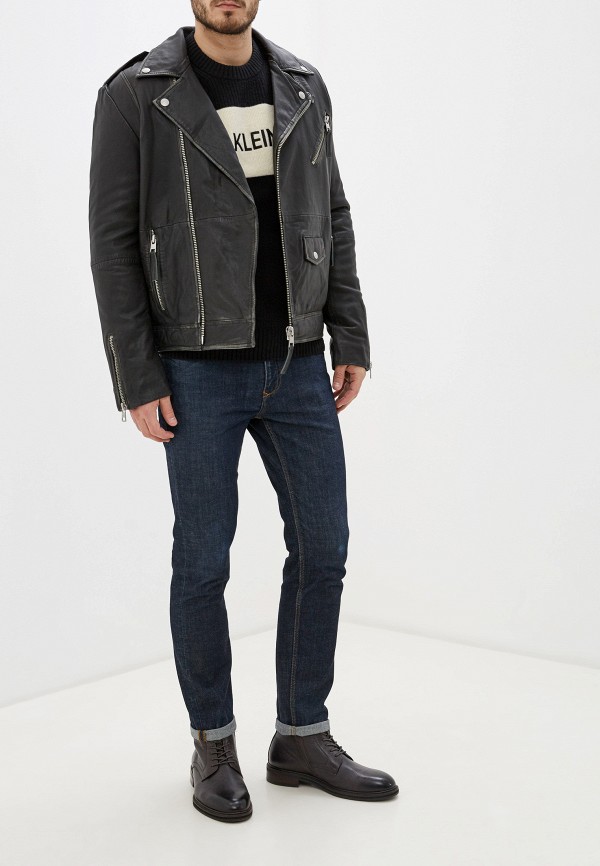 

Куртка кожаная Calvin Klein Jeans, Черный, Calvin Klein Jeans CA939EMFQWF5