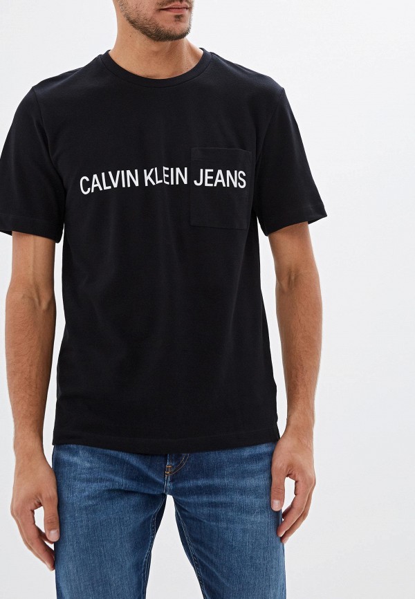 

Футболка Calvin Klein Jeans, Черный, Calvin Klein Jeans CA939EMFQWF9