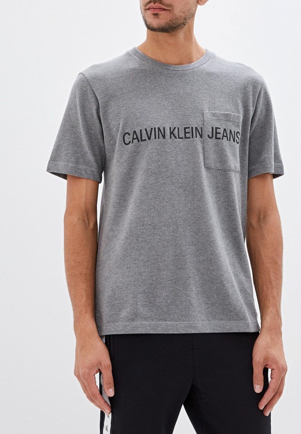 

Футболка Calvin Klein Jeans, Серый