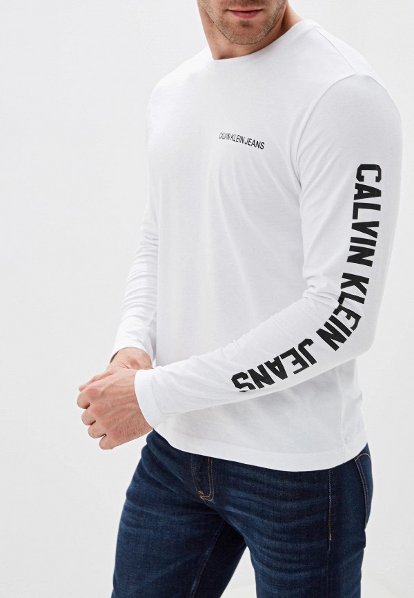 

Лонгслив Calvin Klein Jeans, Белый