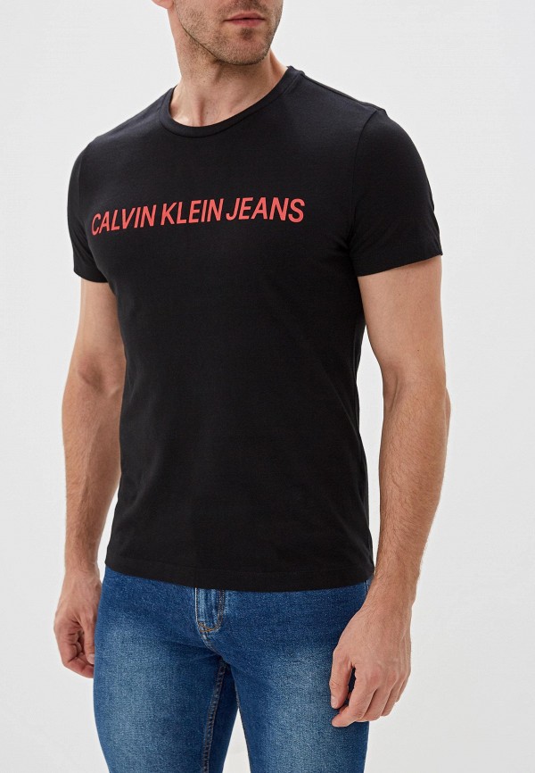 

Футболка Calvin Klein Jeans, Черный, Calvin Klein Jeans CA939EMFQWJ7