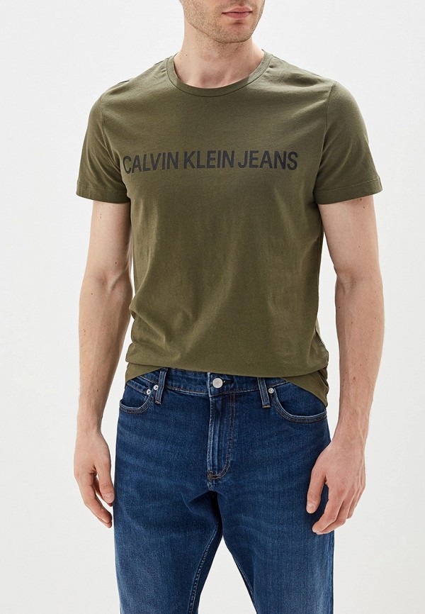 

Футболка Calvin Klein Jeans, Хаки