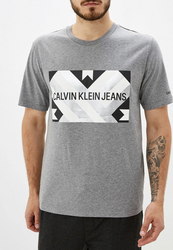 

Футболка Calvin Klein Jeans, Серый