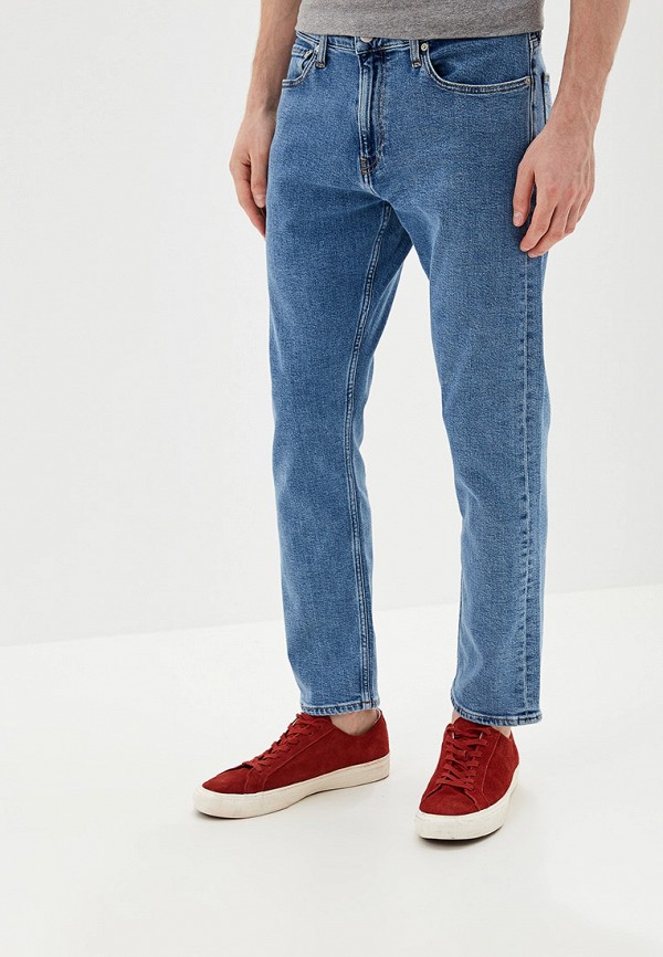 

Джинсы Calvin Klein Jeans, Голубой, Slim Crop