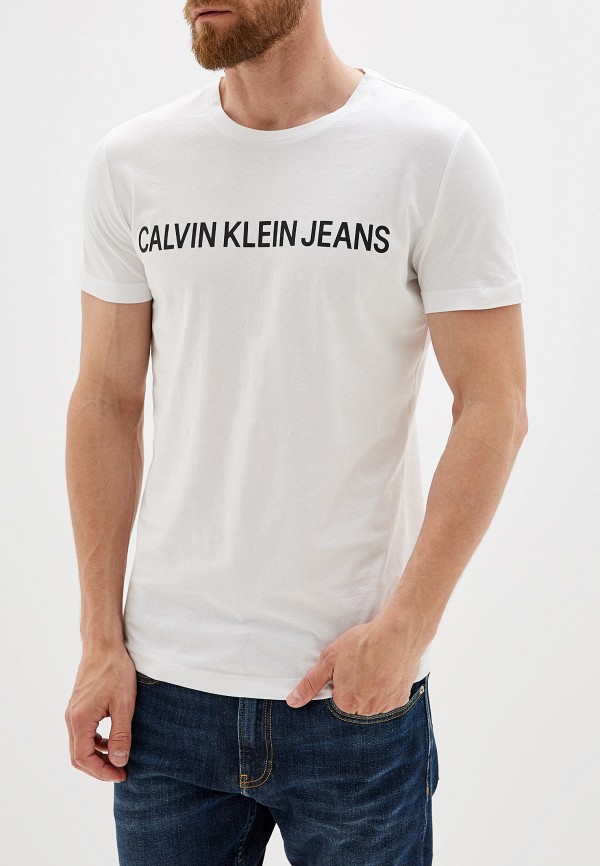 

Футболка Calvin Klein Jeans, Белый, Calvin Klein Jeans CA939EMFQWY7