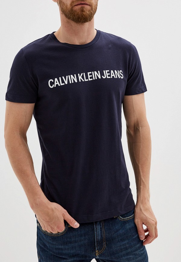 

Футболка Calvin Klein Jeans, Синий