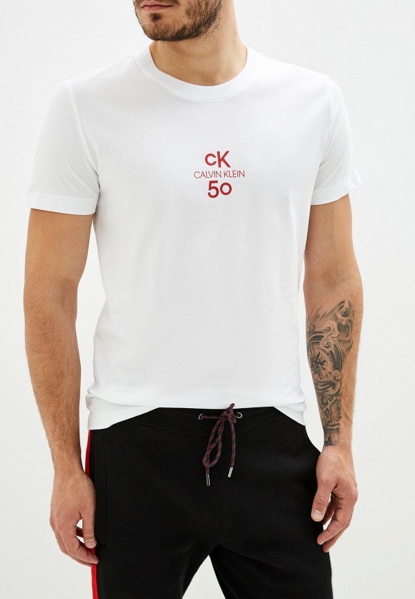 

Футболка Calvin Klein Jeans, Белый, Calvin Klein Jeans CA939EMHBIB0
