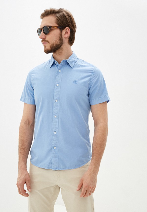 

Рубашка Calvin Klein Jeans, Голубой, Calvin Klein Jeans CA939EMHPZD3