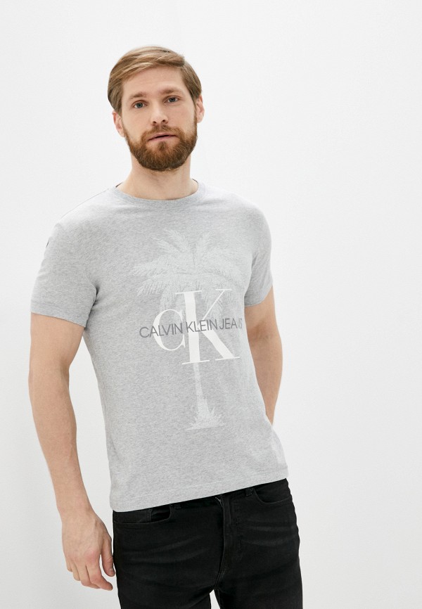 

Футболка Calvin Klein Jeans, Серый