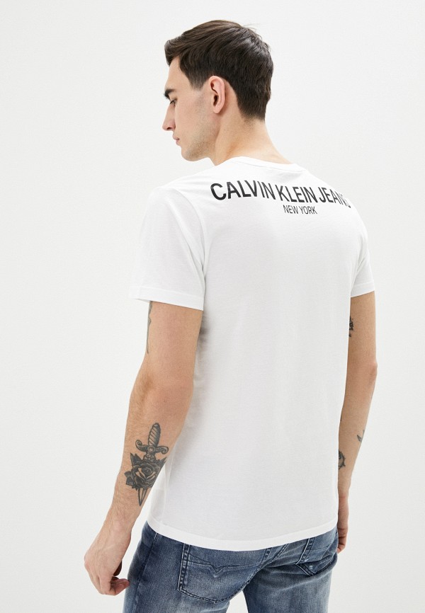 

Футболка Calvin Klein Jeans, Белый, Calvin Klein Jeans CA939EMHPZG2