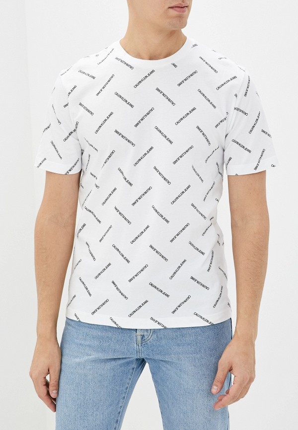 

Футболка Calvin Klein Jeans, Белый, Calvin Klein Jeans CA939EMHPZK1