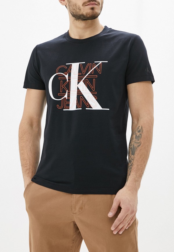 

Футболка Calvin Klein Jeans, Черный, Calvin Klein Jeans CA939EMHPZM2