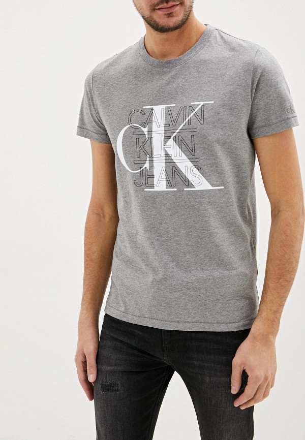 

Футболка Calvin Klein Jeans, Серый